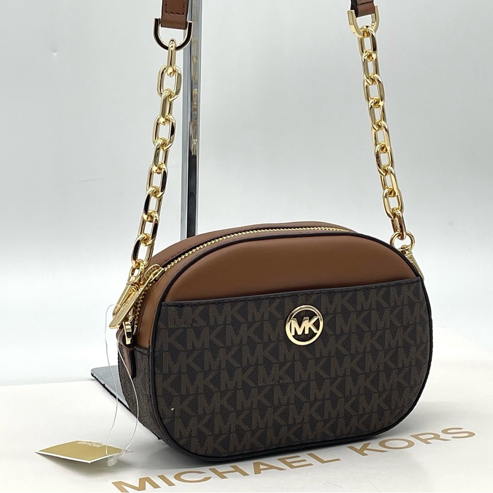 Michael Kors Small Front Packet Oval Crossbody Bag